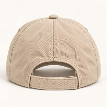 MOR Padel Wave Cap in Sand, back view